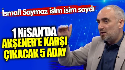 İsmail Saymaz isim isim saydı! 1 Nisan’da Meral Akşener’e karşı İYİ Parti içinden 5 aday çıkacak