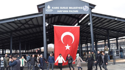 İBB'den Kars'ın Susuz ilçesine canlı hayvan pazarı