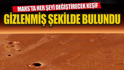 Mars'ta her şeyi değiştirecek keşif. Gizli halde bulundu