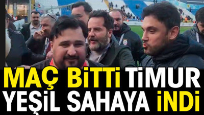 Erden Timur sahaya girdi