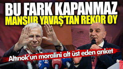 Ankara'da bu fark kapanmaz! Son ankette Mansur Yavaş'tan Turgut Altınok'a tarihi fark