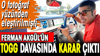 Manga'nın solisti Ferman Akgül'ün TOGG davasında karar çıktı