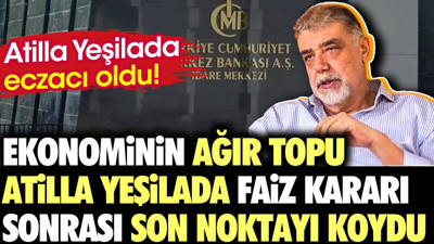 Ekonominin ağır topu Atilla Yeşilada faiz kararı sonrası son noktayı koydu. Atilla Yeşilada eczacı oldu