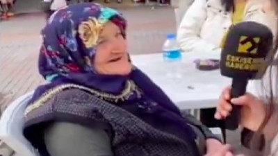 'Kime oy vereceksiniz?' sorusunu anlamayan yaşlı teyzenin Nihat Hatipoğlu cevabı izleyenleri güldürdü