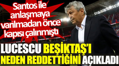 Lucescu, Beşiktaş’ı neden reddettiğini açıkladı: 50 yıl sonra ilk kez dinlendim