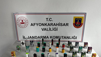 Afyonkarahisar'da elektronik sigara operasyonu