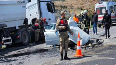 Gaziantep'te feci kaza: 2 ölü, 2 yaralı