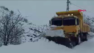 Elazığ’da 30 köy yolu ulaşıma kapandı