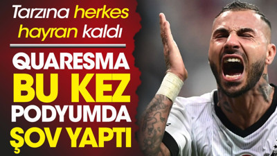 Quaresma bu kez podyumda şov yaptı. Tarzına herkes hayran kaldı