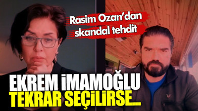 Rasim Ozan Kütahyalı’dan skandal tehdit: Eğer Ekrem İmamoğlu tekrar seçilirse…