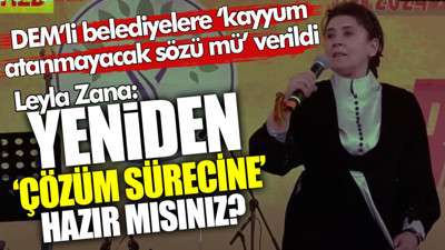 Leyla Zana Diyarbakır'dan böyle seslendi: Yeniden 'Çözüm Sürecine' hazır mısınız?