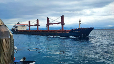 Çanakkale Boğazı'nda gemi arızası (25 Mart 2024)