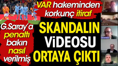 Süper Lig'de skandalın videosu ortaya çıktı
