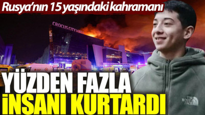 Rusya'nın 15 yaşındaki kahramanı: Yüzden fazla insanı kurtardı