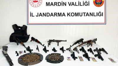 Mardin'de silah kaçakçılığı operasyonu. 8 tutuklama
