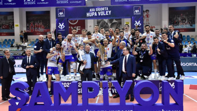 Kupa Voley'de şampiyon değişmedi. Üst üste 9. kez kazandılar