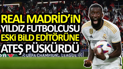 Real Madrid'in yıldız futbolcu eski Bild editörüne ateş püskürdü