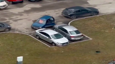 Sitesinin otoparkında park sorunu yaşadı: Bulduğu çözüm komşularını şaşırttı