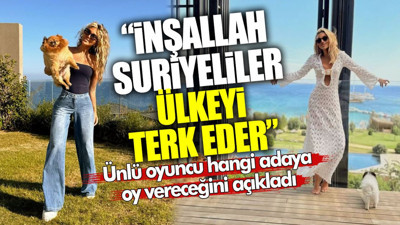 Seren Serengil: İnşallah o tarihe kadar Suriyeliler ülkeyi terk eder