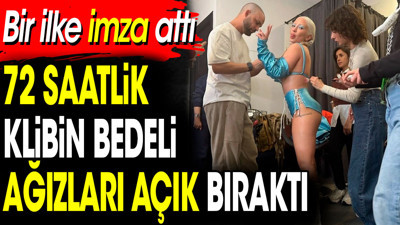 Ece Seçkin'in 72 saatlik klibinin bedeli ağızları açık bıraktı. Bir ilke imza attı