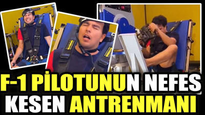 F-1 pilotlarının nefese kesen antrenmanı