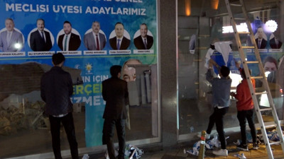 Yasaklar başladı, pankart ve afişler söküldü