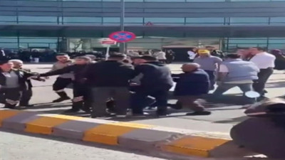 Şişli'de hastane bahçesinde doktora şiddet