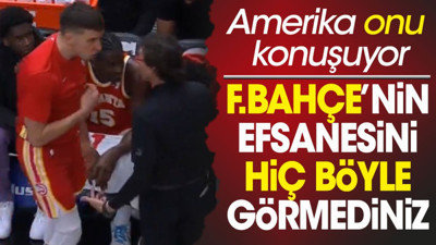 Fenerbahçe'nin efsanesini hiç böyle görmediniz. Amerika onu konuşuyor