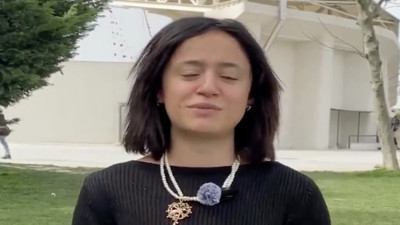 Ahsen TV sunucusunun kızı videosuyla tepki çekti: 'İmamoğlu'na yüzyılın yalancısı ödülü'