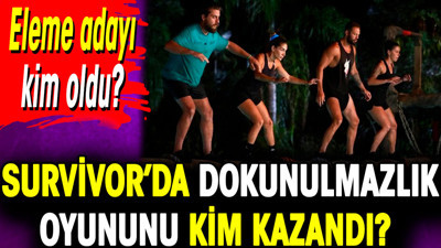 Survivor'da dokunulmazlık oyununu kim kazandı? Eleme adayı kim oldu?