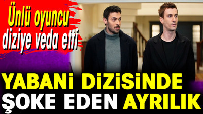 Yabani dizisinde şoke eden ayrılık. Ünlü oyuncu diziye veda etti