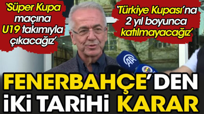 Son dakika... Fenerbahçe Süper Kupa kararını resmen açıkladı