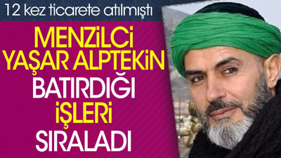 Menzilci Yaşar Alptekin batırdığı işleri sıraladı. 12 kez ticarete atılmıştı