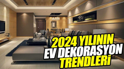 2024 yılının ev dekorasyon trendleri