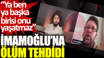 İmamoğlu'na ölüm tehdidi: Ya ben ya başka birisi onu yaşatmaz