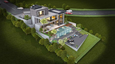 Lüks villada yaşam. Burası ABD değil Türkiye