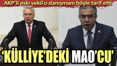 AKP'li eski vekil, o danışmanı böyle tarif etti. "Külliye'deki Mao'cu"