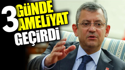 Özgür Özel 3 günde 3 ameliyat geçirdi
