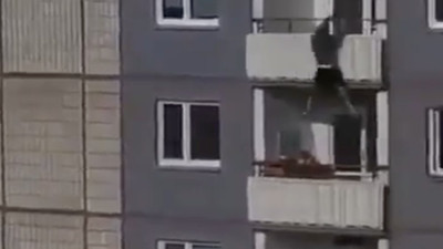 Kadını taciz ettiği iddia edilen Tunuslu suçlu 17. katta düştü