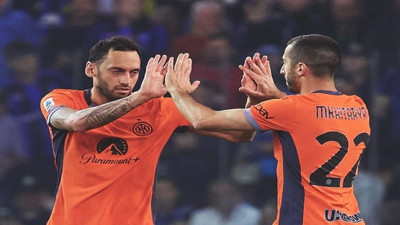 Hakan Çalhanoğlu affetmedi. Inter hayata döndü