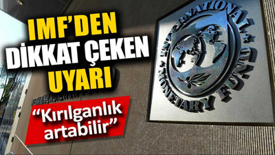 IMF'den dikkat çeken uyarı. Finansal kırılganlığa dikkat