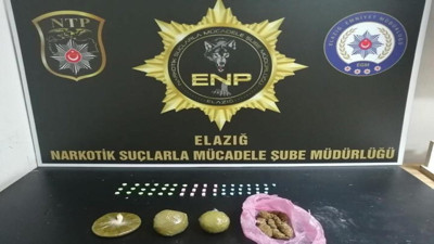 Elazığ’da zehir taciri tutuklandı