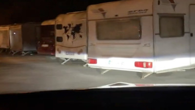 Maltepe'de karavanlar yüzünden park sorunu: Vatandaş isyan etti