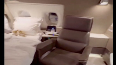 Singapur Havayolları'nın birinci sınıf uçuşunda lüks seçenekler göz kamaştırdı
