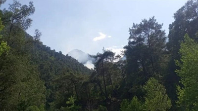 Antalya'daki orman yangını kontrol altına alındı (11 Nisan 2024)