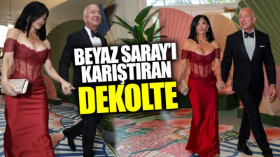 Beyaz Saray’ı karıştıran dekolte