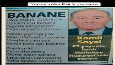 Yazdığı şiir yapay zekayla rock şarkısına dönüştürüldü