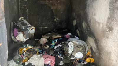 Çocukların ateşle oyunu kömürlüğü yaktı (12 Nisan 2024)