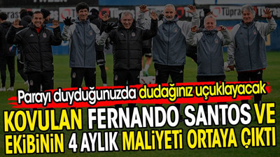 Kovulan Fernando Santos ve ekibinin 4 aylık maliyeti ortaya çıktı. Parayı duyduğunuzda dudağınız uçuklayacak
