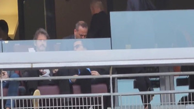 Montella Atatürk Olimpiyat Stadı'nda ortaya çıktı